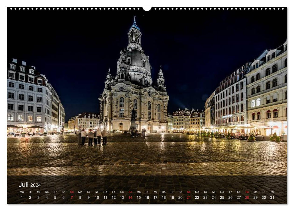 Im Osten viel Schönes - Dresden (CALVENDO Premium Wandkalender 2024)
