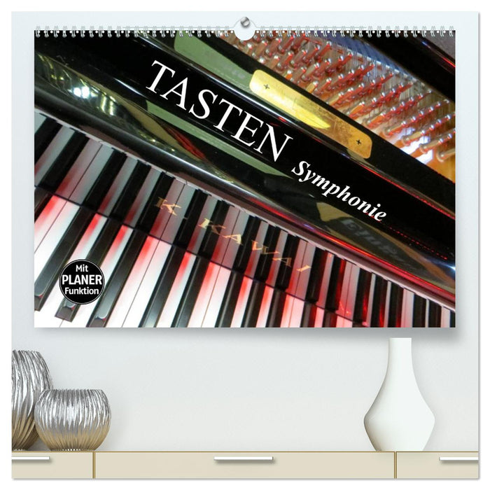 TASTEN Symphonie (CALVENDO Premium Wandkalender 2024)