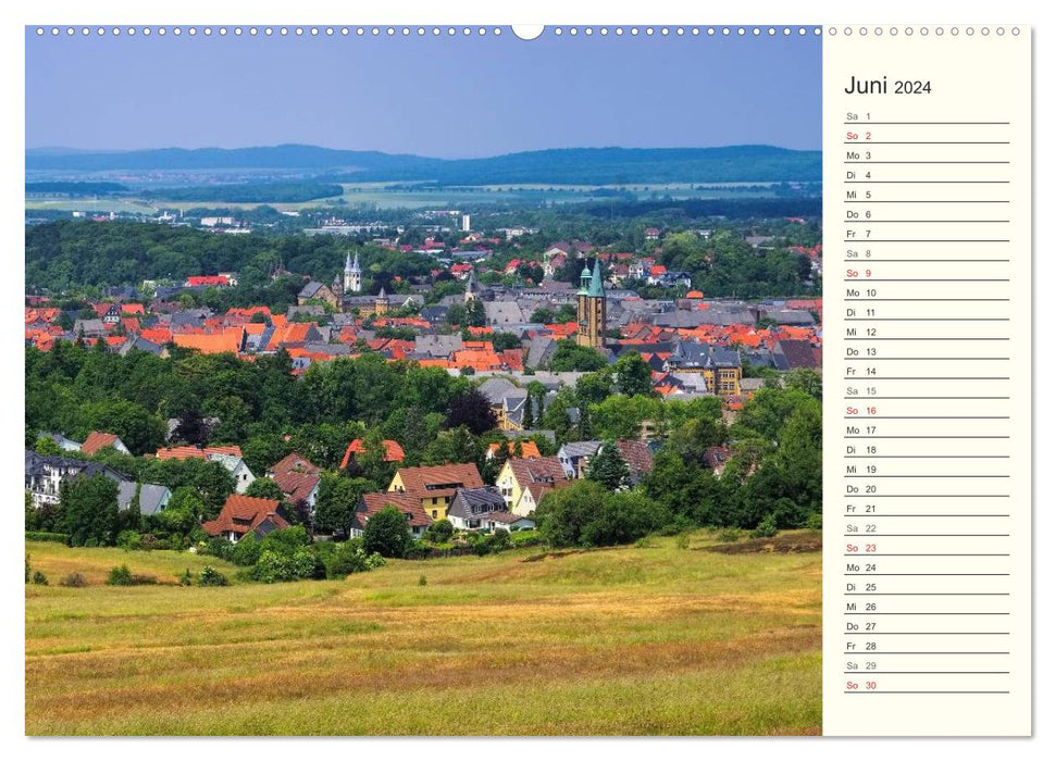 Goslar - Hanse- und Kaiserstadt im Harz (CALVENDO Wandkalender 2024)