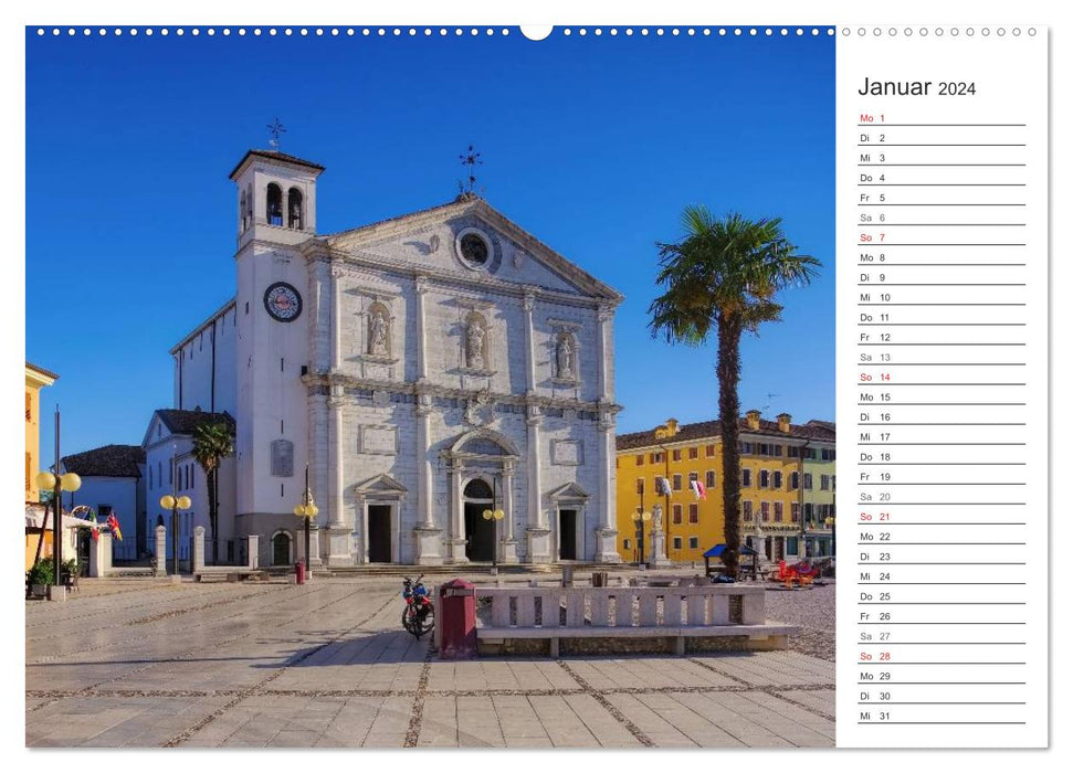 Friaul-Julisch Venetien - zwischen Alpen und Adria (CALVENDO Wandkalender 2024)