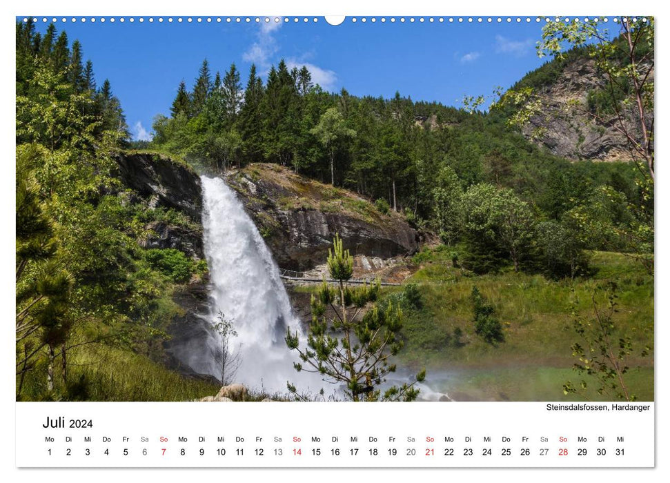 Entschleunigt ... reisen durch Norwegen (CALVENDO Premium Wandkalender 2024)