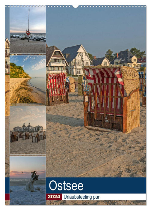 Ostsee. Urlaubsfeeling pur (CALVENDO Wandkalender 2024)