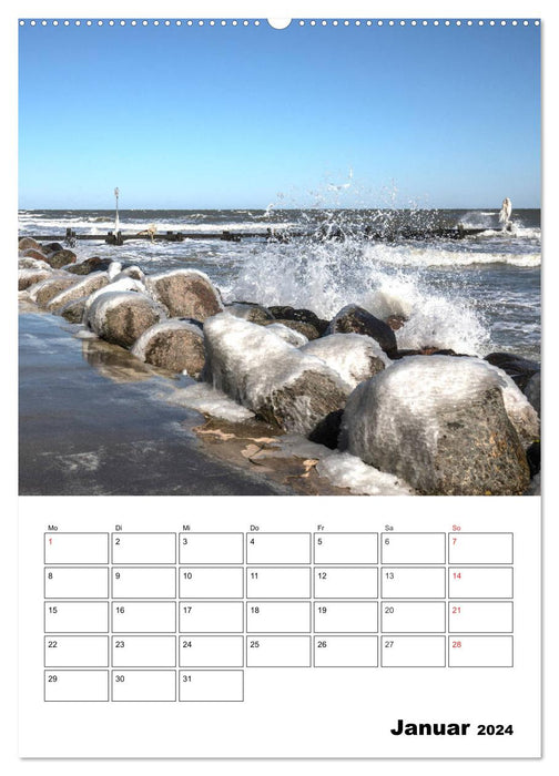 Ostsee. Urlaubsfeeling pur (CALVENDO Wandkalender 2024)
