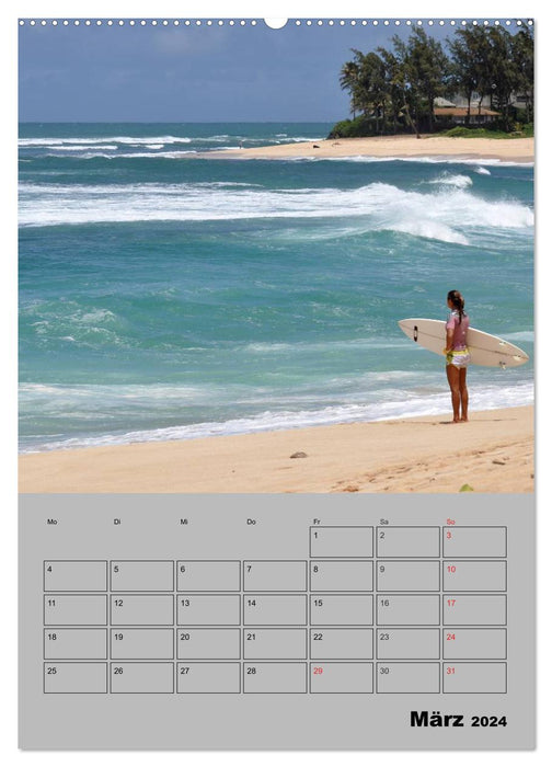 Hawaii - Land of Aloha (CALVENDO Wandkalender 2024)