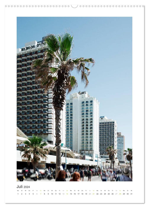 TEL AVIV Stadtansichten (CALVENDO Premium Wandkalender 2024)