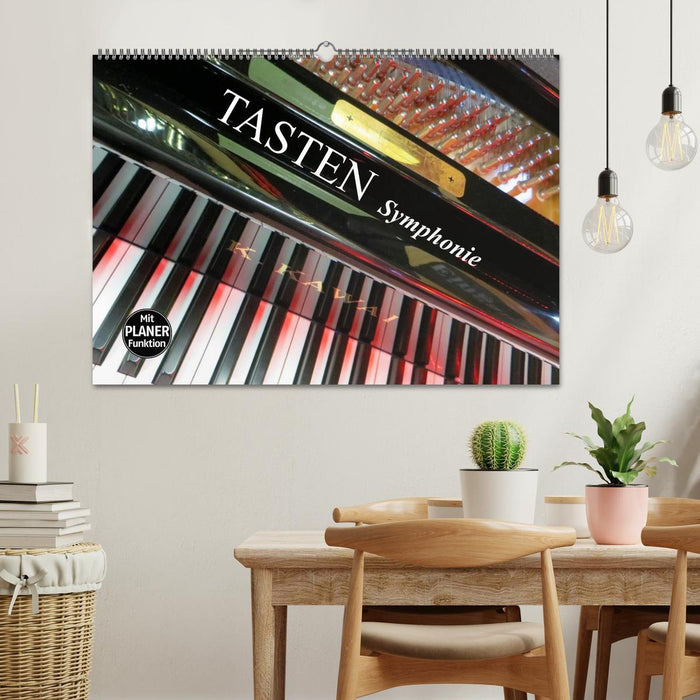 TASTEN Symphonie (CALVENDO Wandkalender 2024)