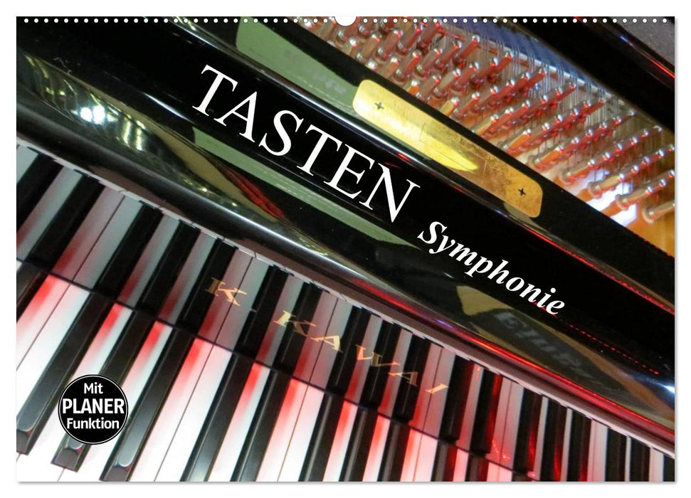 TASTEN Symphonie (CALVENDO Wandkalender 2024)