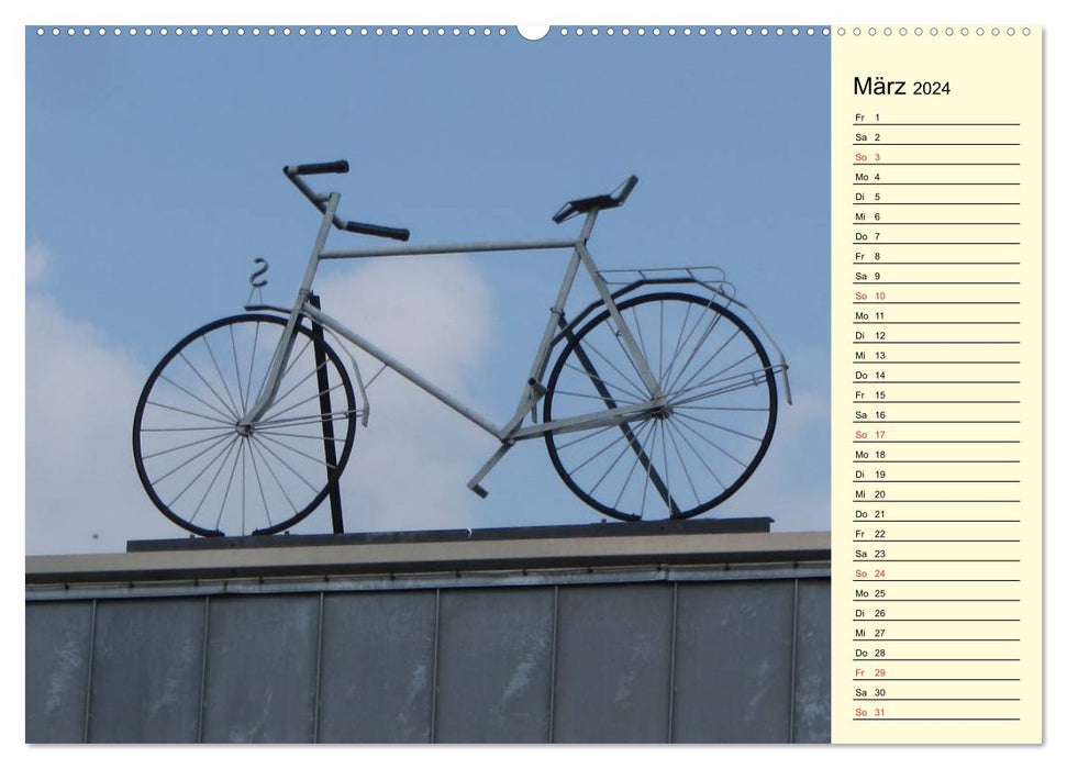 Toutes sortes de vélos (calendrier mural CALVENDO 2024) 