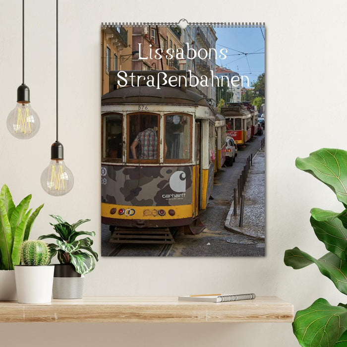 Lissabons Straßenbahnen (CALVENDO Wandkalender 2024)