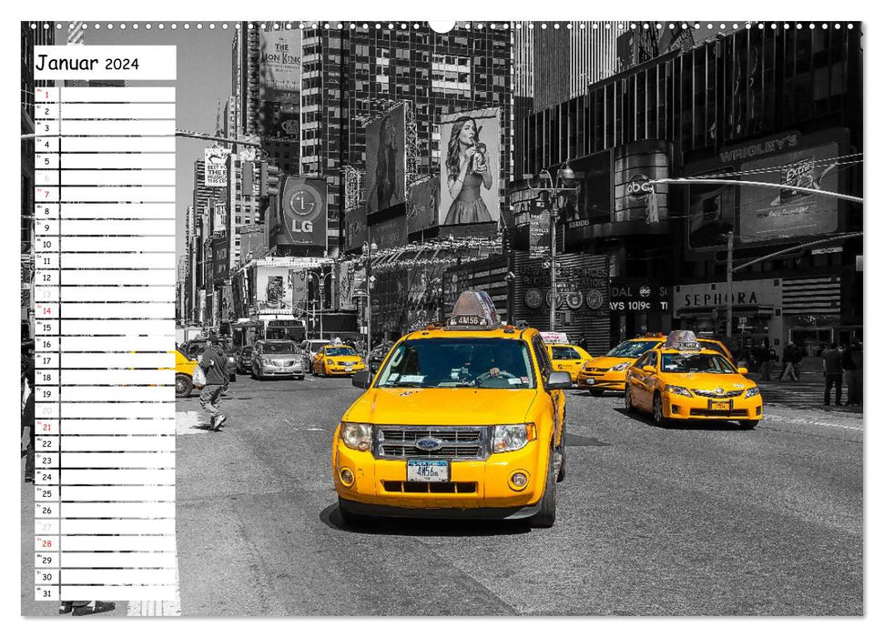 New York – The Big Apple (CALVENDO Wandkalender 2024)