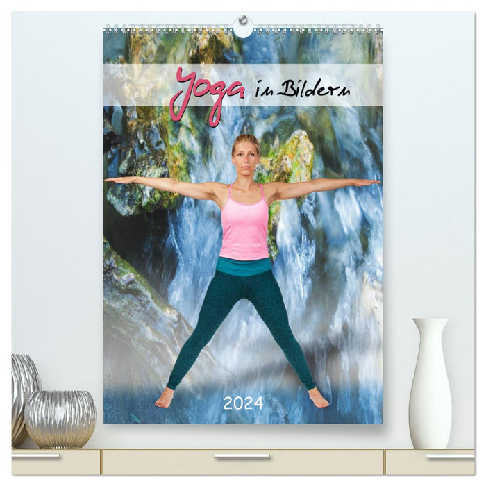 Yoga in Bildern (CALVENDO Premium Wandkalender 2024)