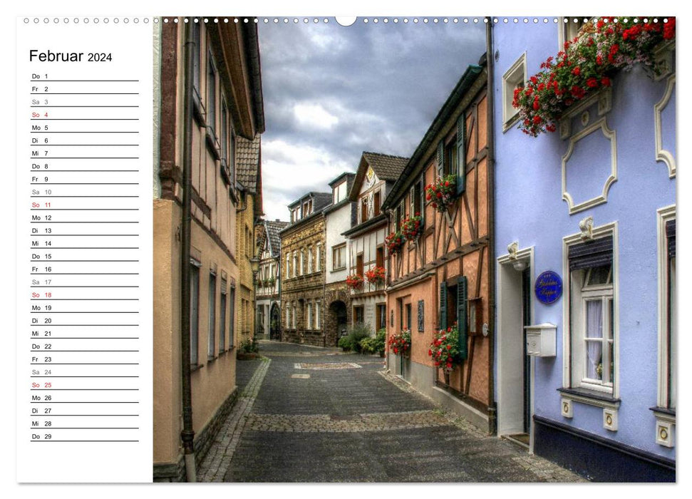 Die schönsten Orte der Eifel - Ahrweiler (CALVENDO Wandkalender 2024)