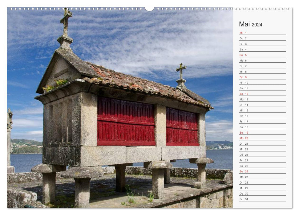 The northwest of Spain (CALVENDO wall calendar 2024) 