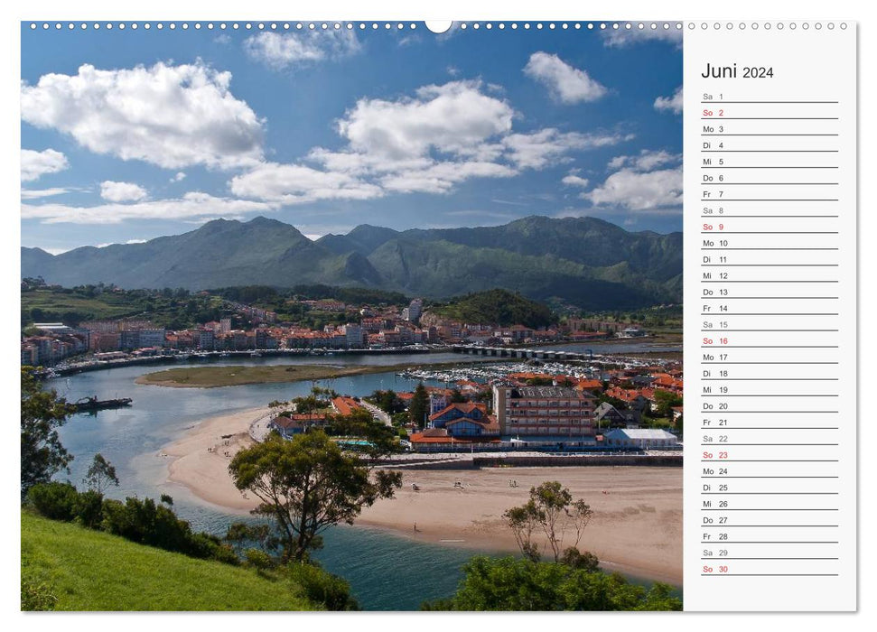 The northwest of Spain (CALVENDO wall calendar 2024) 