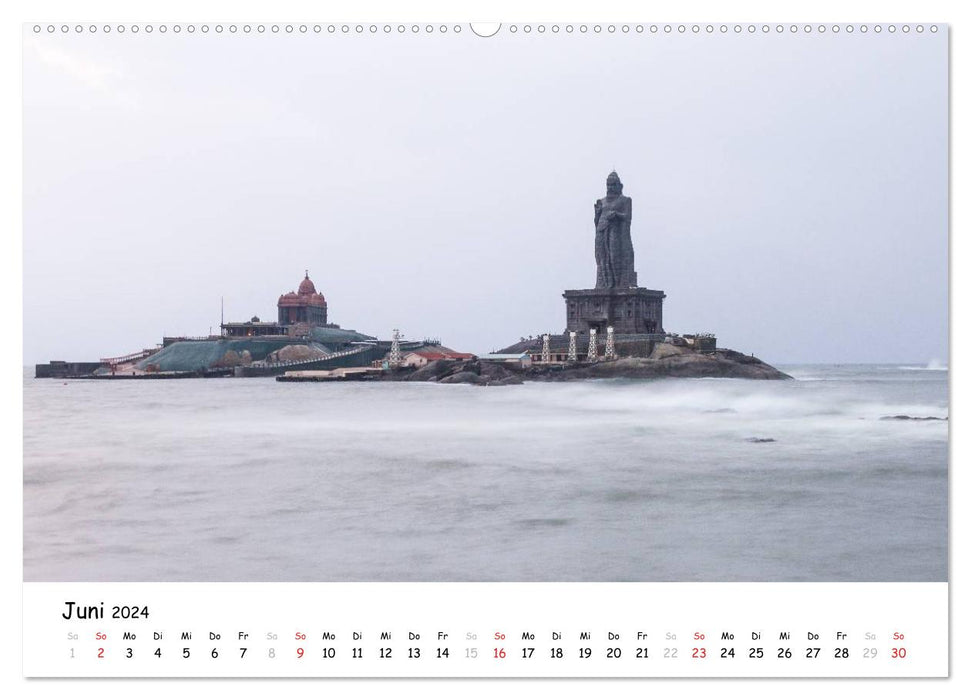 South India - Kerala (CALVENDO wall calendar 2024) 