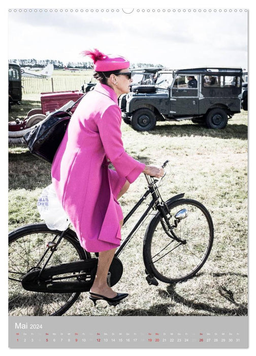 Style de vie à Goodwood - voyage dans le temps jusqu'aux époques révolues (calendrier mural CALVENDO 2024) 