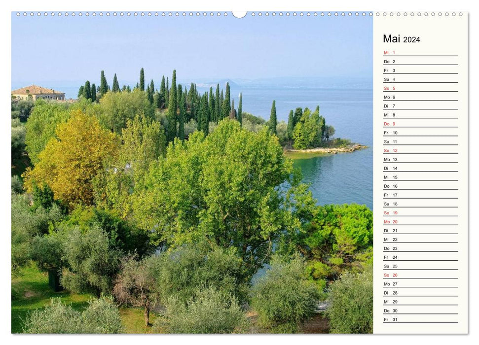 Gardasee (CALVENDO Premium Wandkalender 2024)