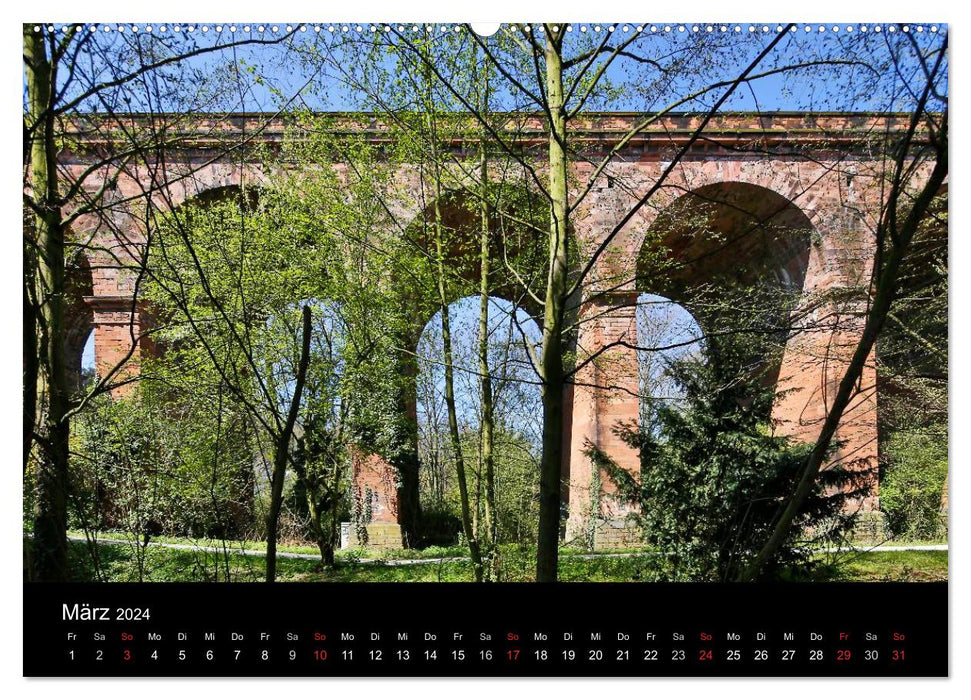 Friedberg in Hesse from the Frankfurt taxi driver (CALVENDO wall calendar 2024) 
