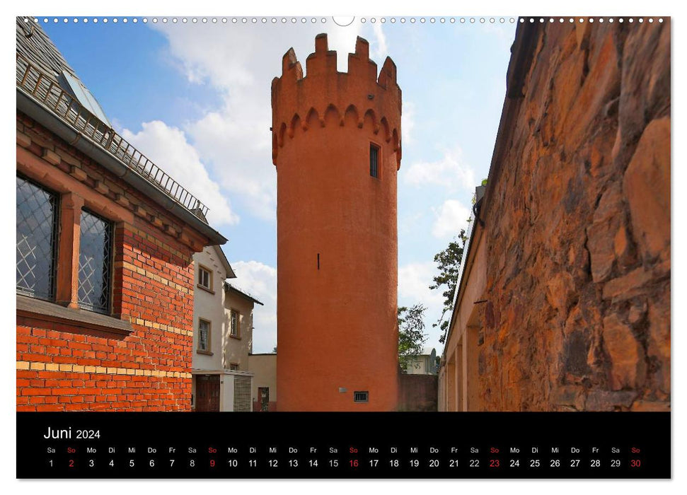 Friedberg in Hesse from the Frankfurt taxi driver (CALVENDO wall calendar 2024) 