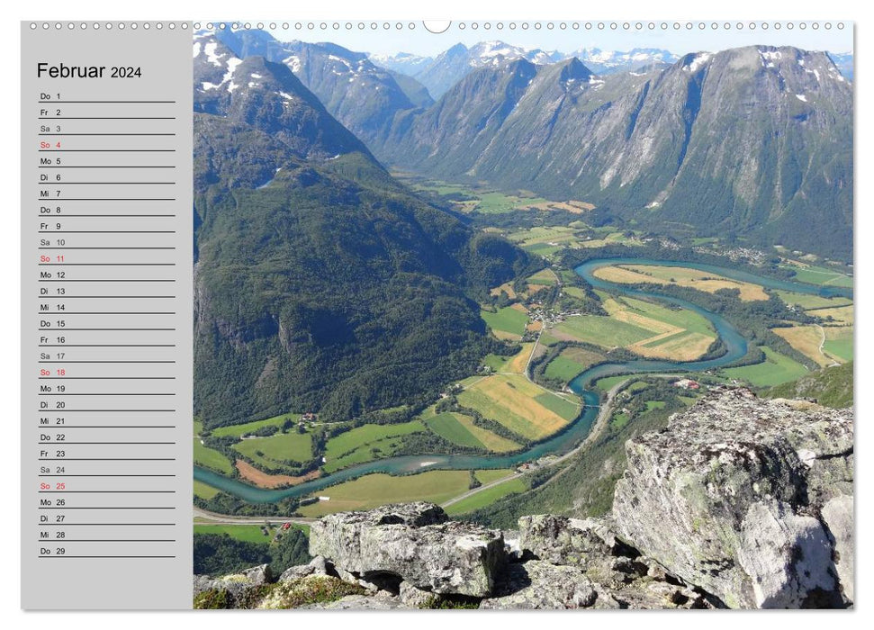 Norway. In the land of legends, myths and trolls (CALVENDO wall calendar 2024) 