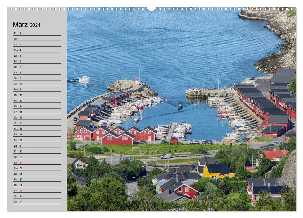 Norwegen. Im Land der Sagen, Mythen und Trolle (CALVENDO Wandkalender 2024)
