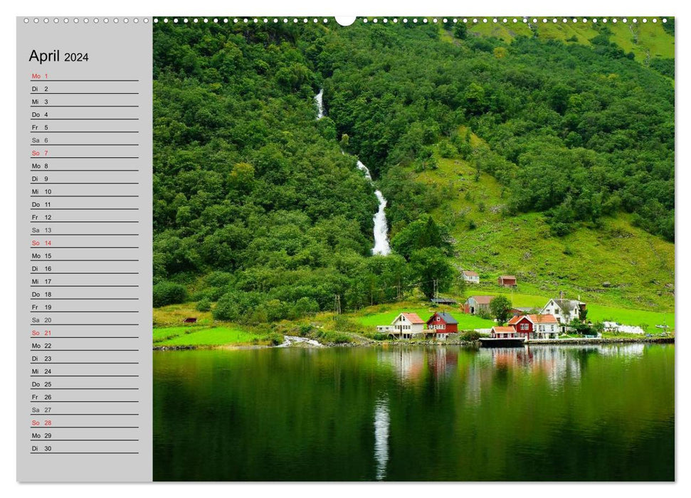 Norway. In the land of legends, myths and trolls (CALVENDO wall calendar 2024) 