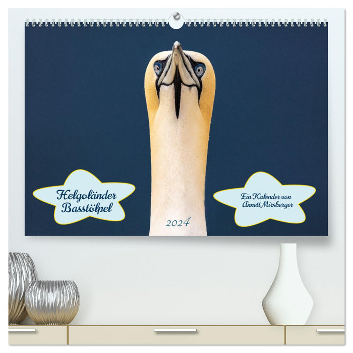 Helgoländer Basstölpel 2024 (CALVENDO Premium Wandkalender 2024)