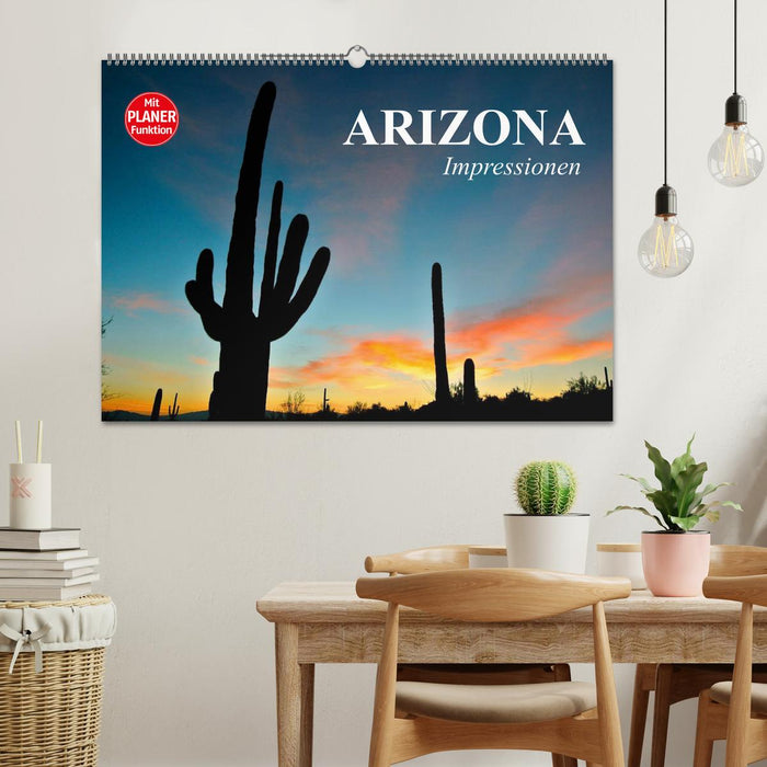 Arizona. Impressionen (CALVENDO Wandkalender 2024)