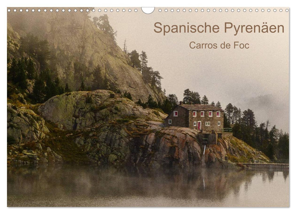 Spanish - Pyrenees Carros de Foc (CALVENDO Wall Calendar 2024) 