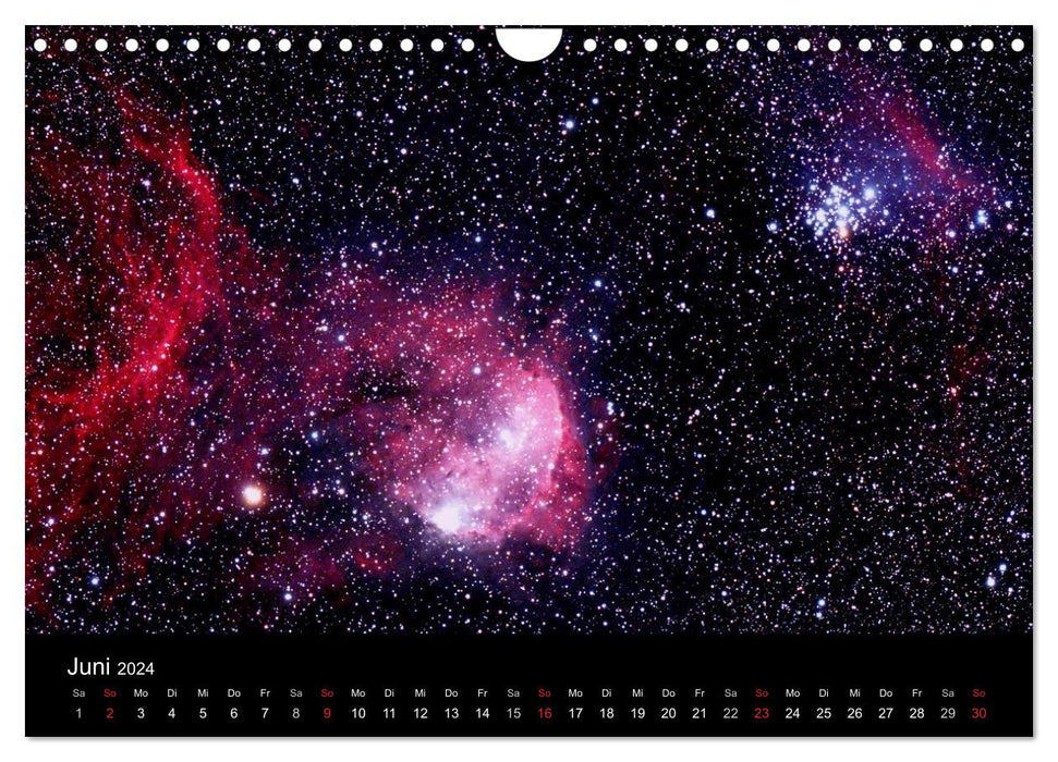 Fascination with the southern sky (CALVENDO wall calendar 2024) 