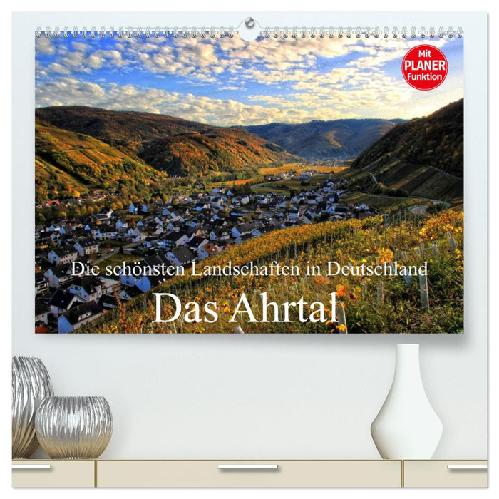 Les plus beaux paysages d'Allemagne - La vallée de l'Ahr (Calendrier mural CALVENDO Premium 2024) 
