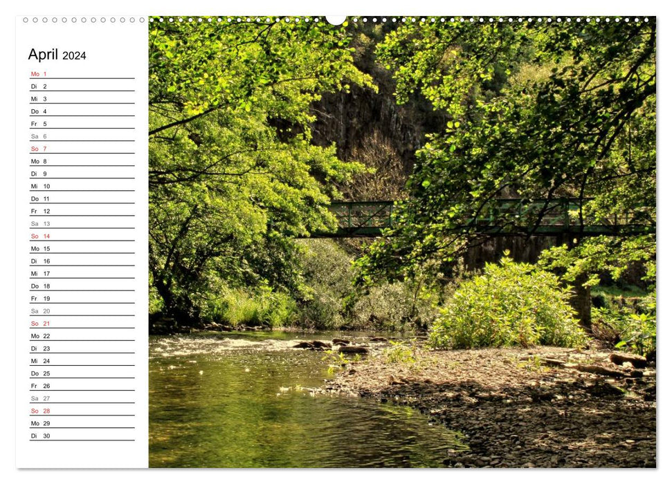 The most beautiful landscapes in Germany - The Ahr Valley (CALVENDO Premium Wall Calendar 2024) 