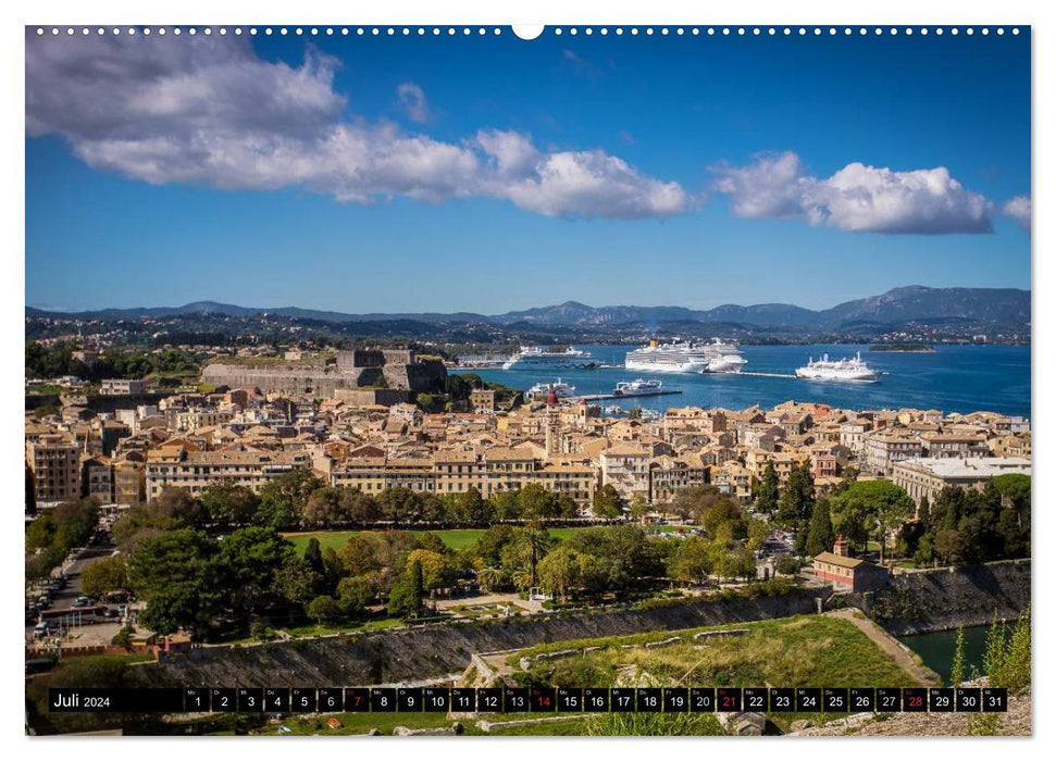 Dream cities on the Adriatic coast (CALVENDO Premium wall calendar 2024) 