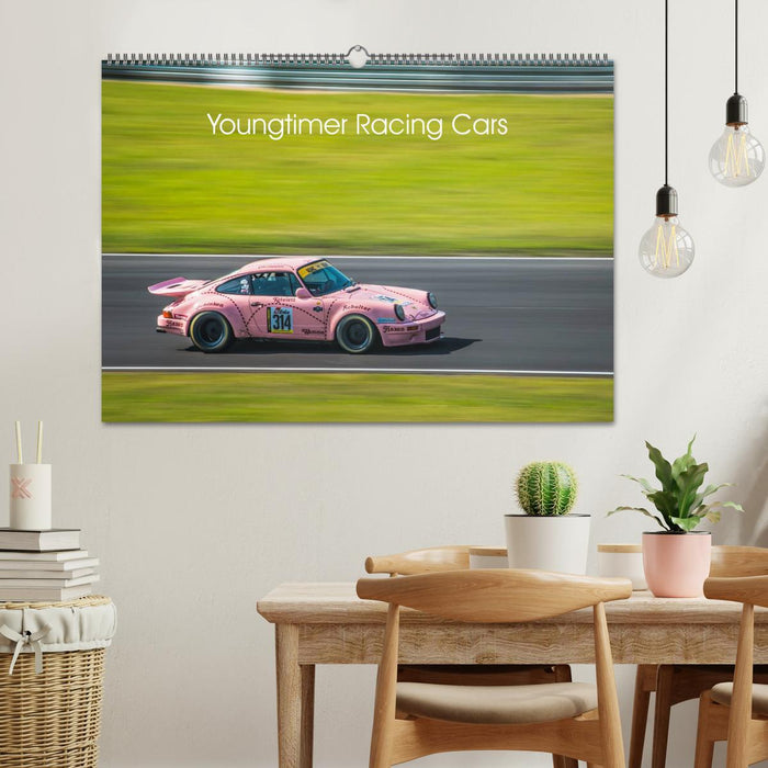 Youngtimer Racing Cars (calendrier mural CALVENDO 2024) 