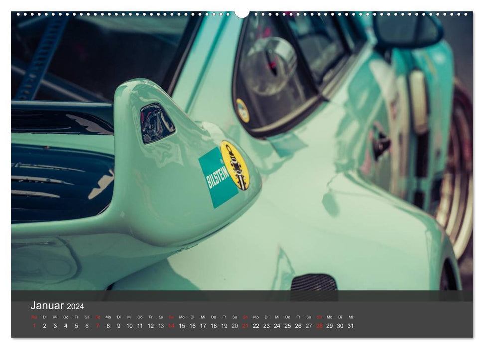 Youngtimer Racing Cars (CALVENDO wall calendar 2024) 