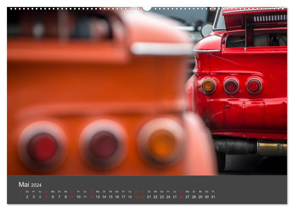 Youngtimer Racing Cars (CALVENDO wall calendar 2024) 