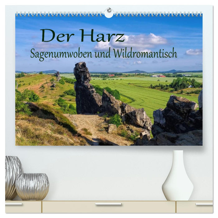 Le Harz - légendaire et follement romantique (Calendrier mural CALVENDO Premium 2024) 