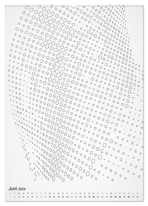 Geometric Graphik Art (CALVENDO Premium Wandkalender 2024)