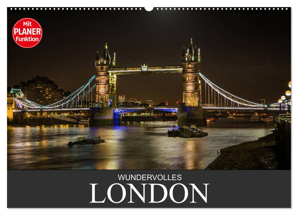 Wonderful London (Calendrier mural CALVENDO 2024) 