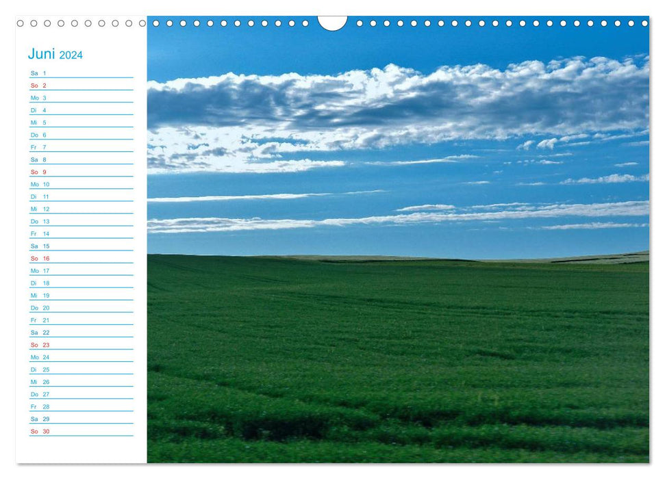 Beautiful landscapes of Upper Lusatia (CALVENDO wall calendar 2024) 