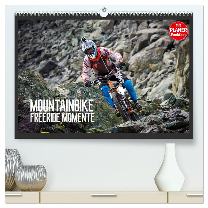 Mountainbike Freeride Momente (CALVENDO Premium Wandkalender 2024)