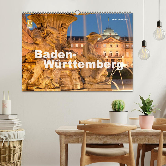 Baden-Württemberg (CALVENDO Wandkalender 2024)