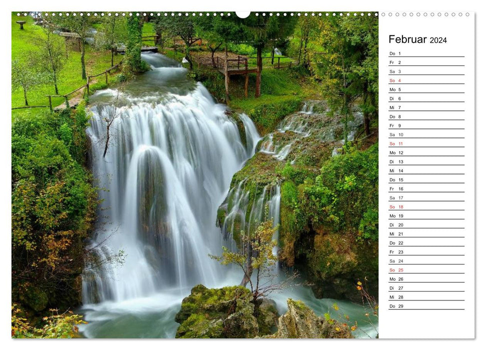 Kroatien - Traumhafte Landschaften und faszinierende Städte (CALVENDO Wandkalender 2024)