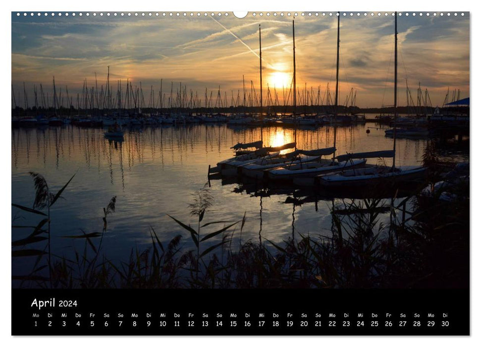 EINTAUCHEN - Cospudener See (CALVENDO Wandkalender 2024)