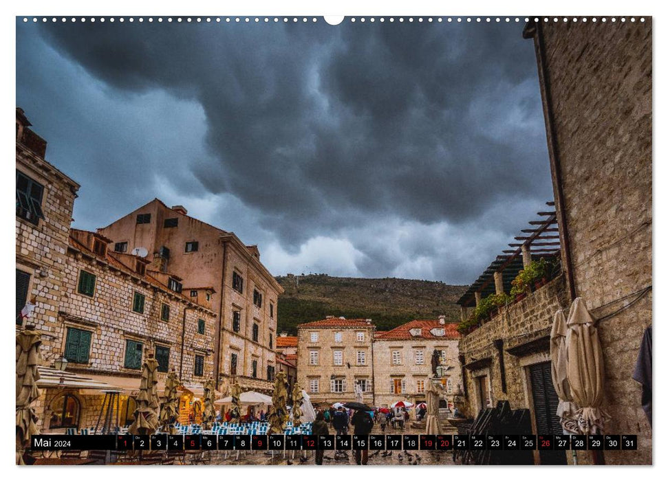 Villes de rêve sur la côte Adriatique (Calendrier mural CALVENDO 2024) 