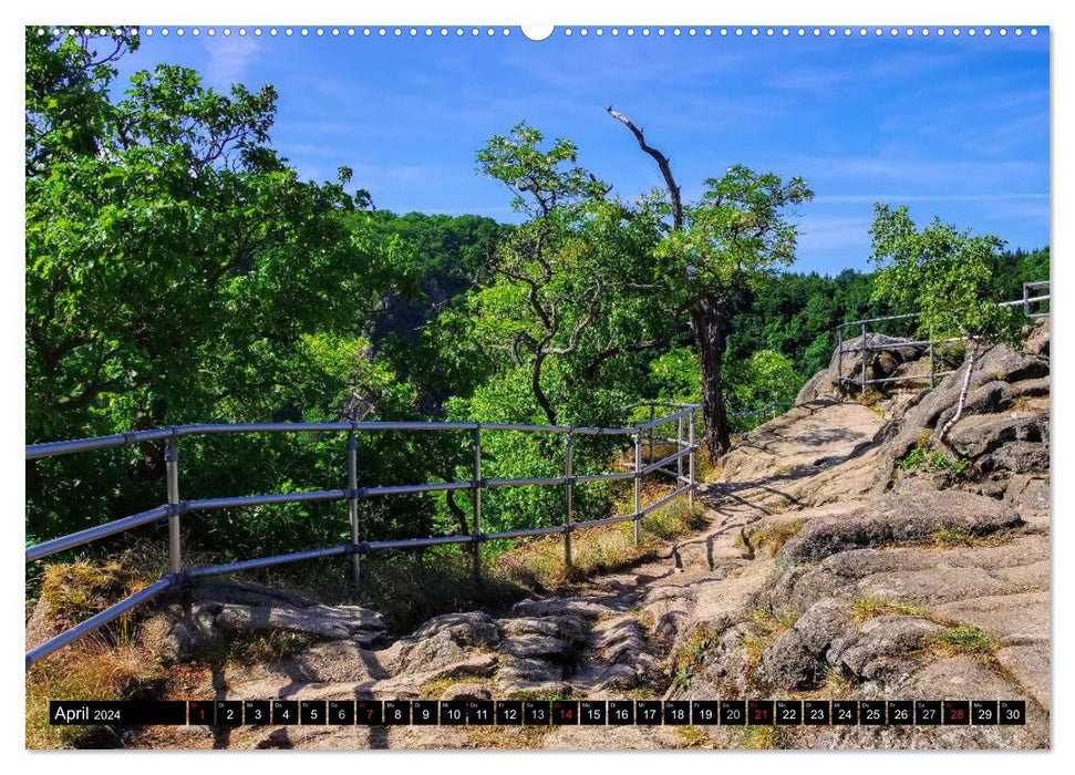 Le Harz - légendaire et follement romantique (calendrier mural CALVENDO 2024) 