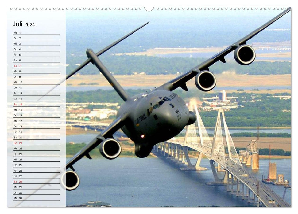 Streitkraft. Militärische Impressionen (CALVENDO Premium Wandkalender 2024)