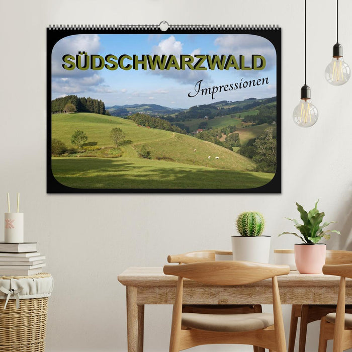 Südschwarzwald - Impressionen (CALVENDO Wandkalender 2024)