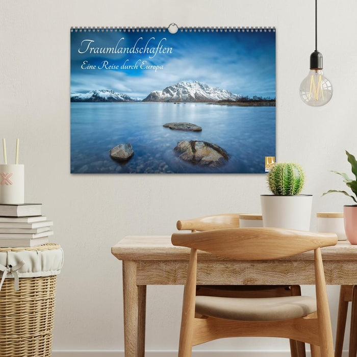 Dream landscapes - A journey through Europe (CALVENDO wall calendar 2024) 