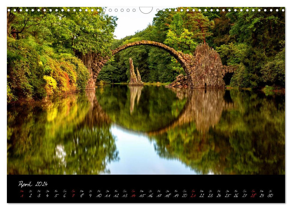 Dream landscapes - A journey through Europe (CALVENDO wall calendar 2024) 